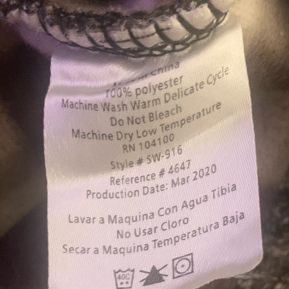 GIOBERTI All Poly Button Down Sweater - image 4